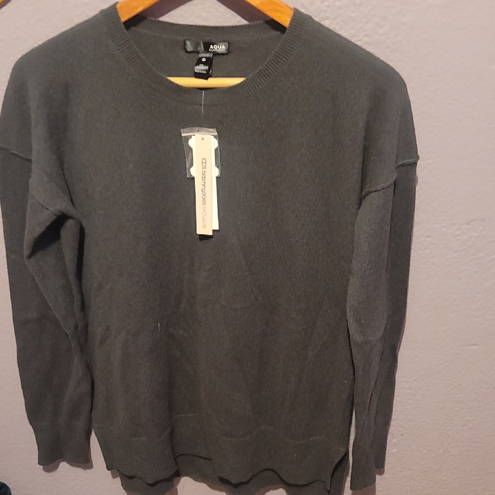 George Crewneck Sweater in Dark Gray